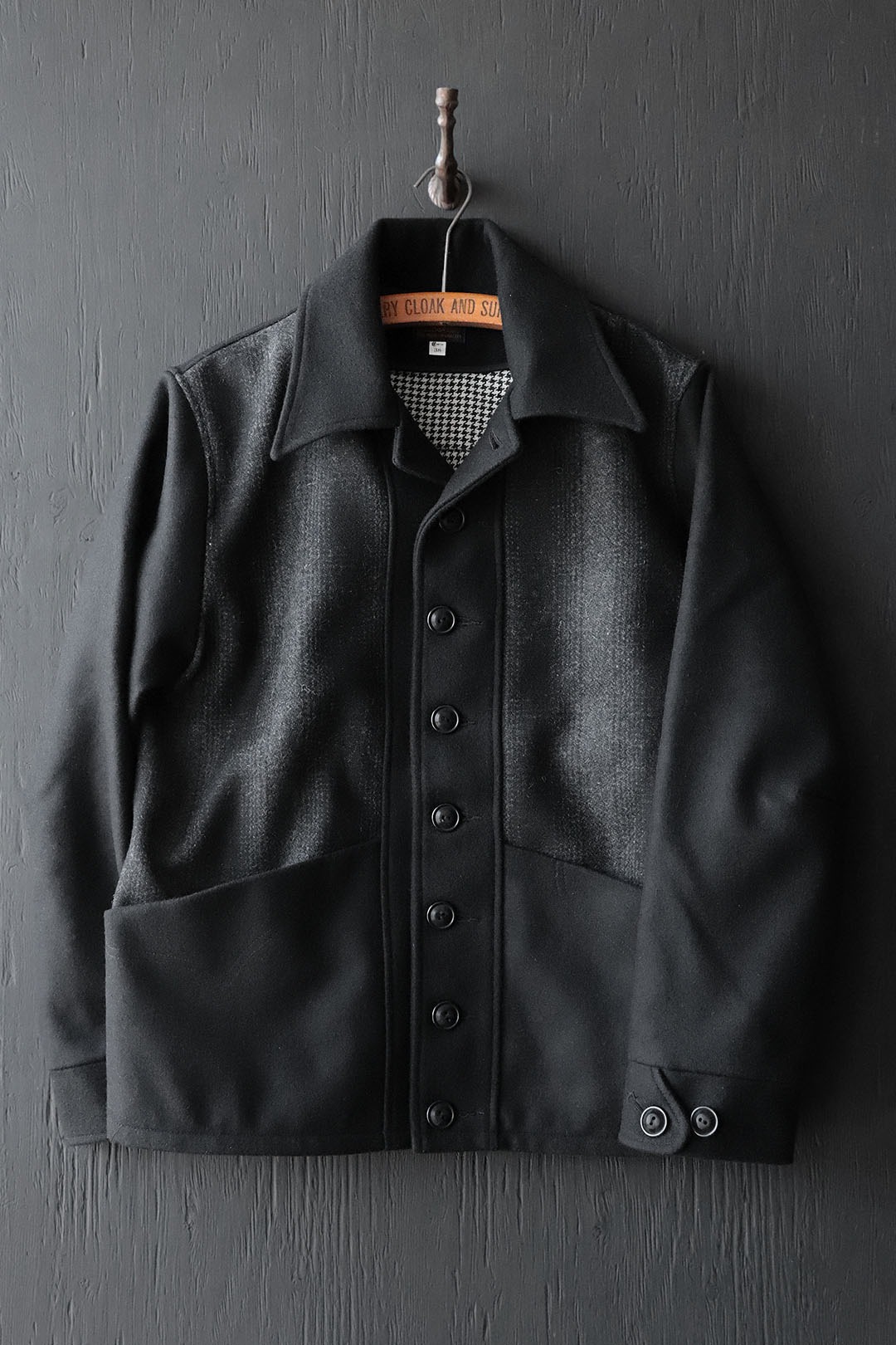 BLACK SIGN Main Lodge / 1930s 2-tone Sports Jacket / Rat Gray ...
