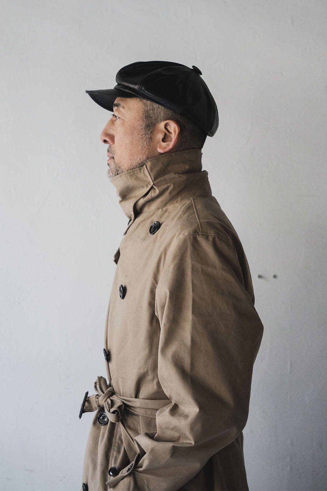 BLACK SIGN Main Lodge / Paraffin Weather Commander Coat / Sand Beige