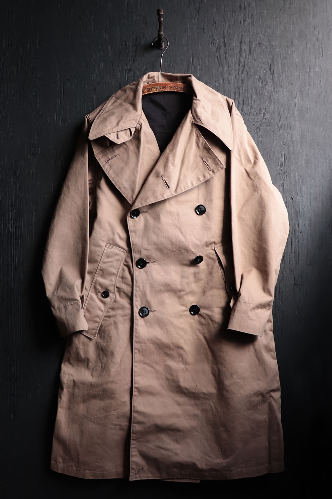 BLACK SIGN Main Lodge / Paraffin Weather Commander Coat / Sand Beige