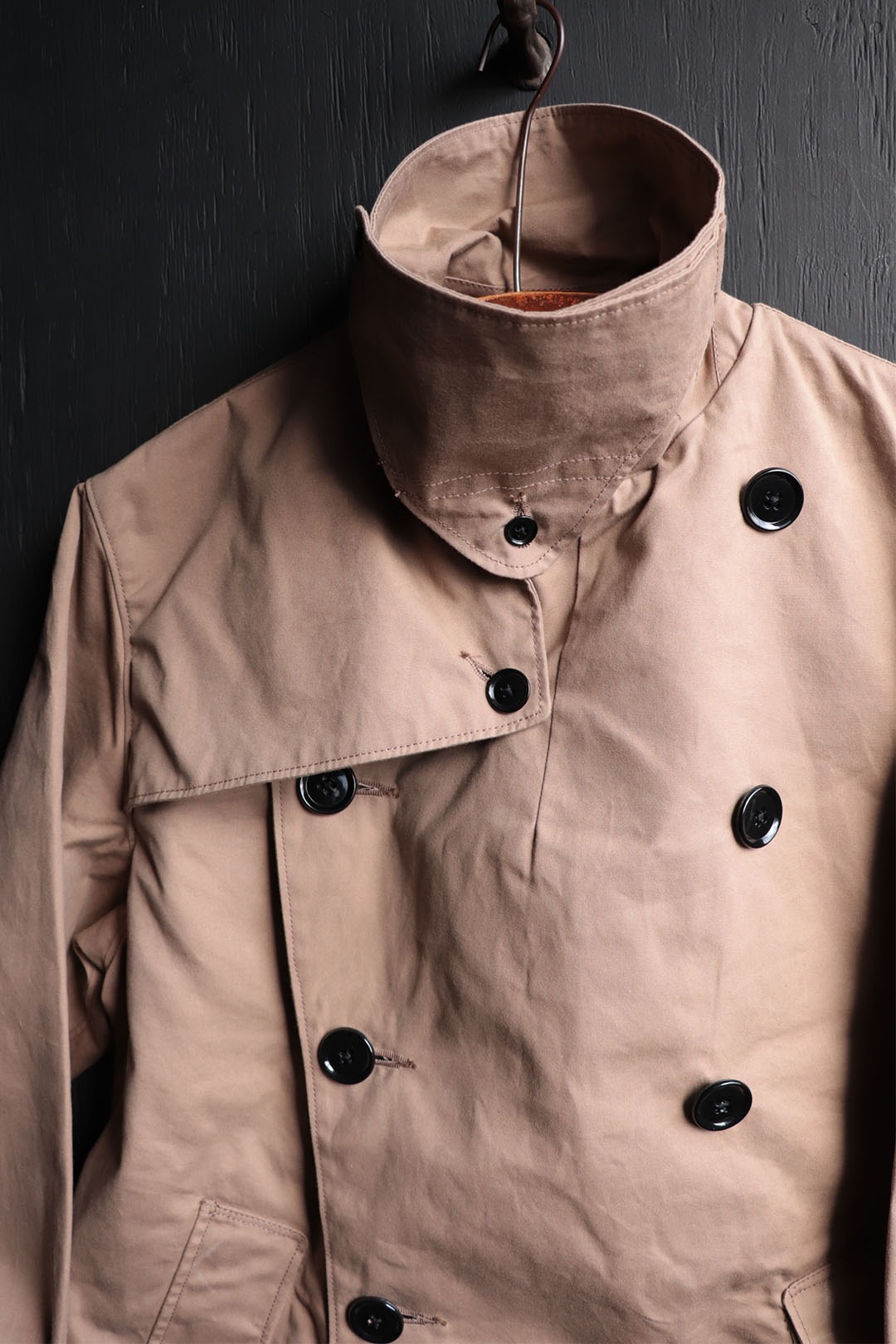 BLACK SIGN Main Lodge / Paraffin Weather Commander Coat / Sand Beige