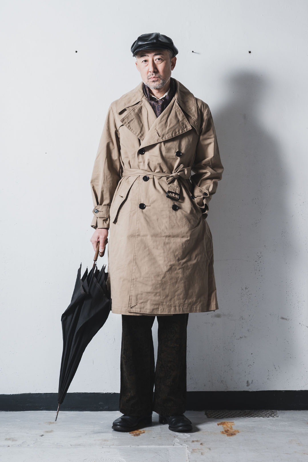 BLACK SIGN Main Lodge / Paraffin Weather Commander Coat / Sand Beige